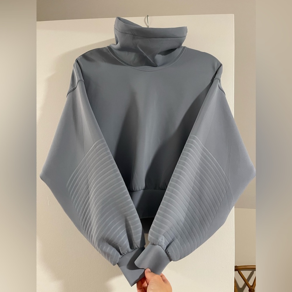 Lulu Lemon Neoprene Mock-Neck Sweater. Worn once.